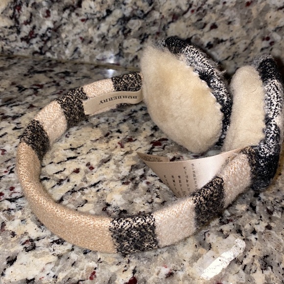 COPY - AUTHENTIC BURBERRY EAR MUFFS - Picture 4 of 7